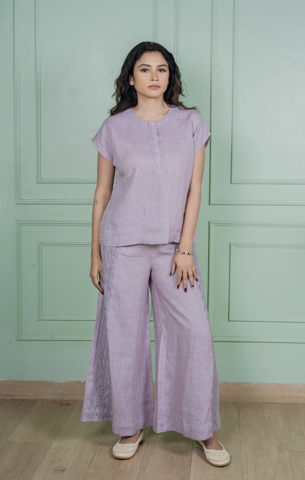 Orchid Linen Coord Set